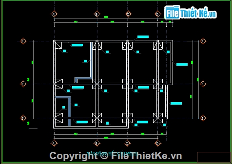 biệt thự 2 tầng mái thái,biệt thự đẹp 2 tầng mái ngói,Biệt thự 2 tầng kích thước 8.1x10.9m,cad biệt thự 2 tầng,bản vẽ autocad biệt thự 2 tầng.